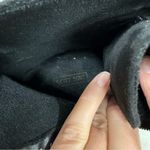 Merry Scott Black Lugg Sole Combat Lace Up Boots Fabric Womens 9 Photo 7