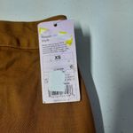 Wild Fable  Skirt Womens Extra Small Brown Short Mini Lace Up Photo 4