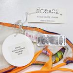 NEW Robb Lulu M Bikini Top Groovy Lucy Bralette Strappy Cutout Swimwear Bright Purple Size M Photo 7