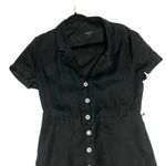 Quince  Women's 100% European Linen Button Front Dress Size Medium Photo 1