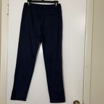 Gap  navy blue pinstripe drawstring casual jogger pants size US 0 Photo 4