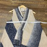 Anthropologie Mabli Vest By Sleeping on Snow Women XS/S Wool Blend Open Sweater Blue Photo 5