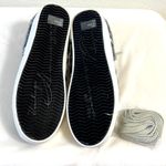 Vintage Havana sneakers slip on fuzzy snake print white, gray & blue 8.5 NWOT Photo 4