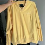 Eddie Bauer Windbreaker Pullover Vintage Yellow M Photo 2