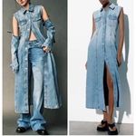 Velvet Heart DENIM DRESS Sleeveless, western maxi dress Size M Photo 1