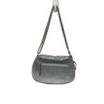 Twiggy London Gray Tufted Embellished Velvet Evening Mini Bag with Chain Strap Photo 1