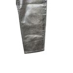 Lucky Brand Lucky‎ Brand Women's Jeans 90s Loose High Rise Metallic Crop Shiny Silver 4/27 Photo 1