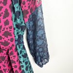 Matilda Jane  A Little Party Dress Swiss Dots Mixed Prints Lined Dress Medium Photo 7