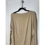 Lululemon Back in Action Long Sleeve Brown Lightweight T-shirt Women's 12 Photo 4