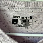 Carhartt  pink/ purple speckled pocket T-shirt small Photo 2