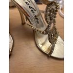 New Women’s Celeste Charlize 3.5” High Heel 👠 Shoes Gold Rhinestones size 6 Photo 8
