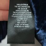 Alice + Olivia  • SAPPHIRE BLUE ONE-SHOULDER VELVET TOP Photo 10