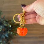 Pumpkin bag, charm key ring Orange Photo 1