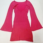 MORE TO COME Meira Mini Dress in Pink Metallic Medium Photo 10