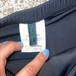 Aqua Green  Black Ruffled‎ Mini Skirt Resort Wear Size Large Photo 1