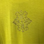 St. John Chartruse Green Embellished Short Sleeve T-Shirt S Photo 2
