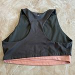 Thrive societe Grass / Peach Crescent Racer Back Bra crop activewear athleisure Green Size L Photo 2