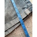 Levi's Jeans Shorts Juniors Size 9 Distressed Cuffed Cotton Blue Denim Photo 11