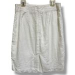 Banana Republic  White‎ Linen Pencil Skirt Size 2 Photo 1