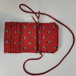 Unbranded Womens Crossbody Purse Handbag One Size Red Floral RFID 3 in 1 Holiday Photo 3