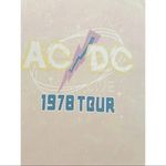 Lucky Brand AC/DC 1978 Womens Tour T-Shirt SZ L Photo 4