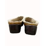 Cole Haan women’s brown patent leather lined slip clogs shoes 10B SKU 6265 Photo 6