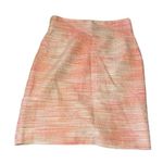 Takara Tahari skirt size 8 tweed Pastel Pink cream lined Photo 4