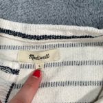 Madewell  Black and White Striped Knit tank  Top Photo 2