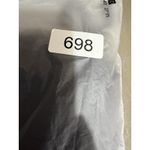 House of Harlow 1960 Black Ribbed Pencil Skirt Size Large Side Slit Mid Length Photo 7