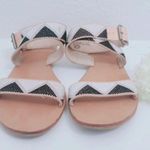 Mossimo Sandals Babita Leather Boho Open Toe Slingback Casual Size 7.5M Photo 2