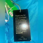 NWT Narianna Corset Back Strapless Blue Tulle Babydoll Dress M Green Size M Photo 9