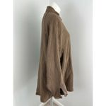 Free People We The Free Summer Daydream Brown Button Up Blouse  Medium Photo 1