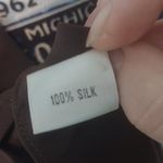 Chetta B  vintage giraffe silk dress size 4 Photo 6