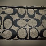 Coach Black and Tan Wristlet Photo 1