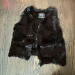 525 America Luxe 100% Rabbit Fur Vest Photo 3
