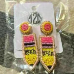 Others Follow New Pencil Teacher earrings Photo 0