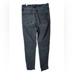 American Eagle Mom Jeans Size 0 | Washed Black Dark Grey Straight Leg Denim Photo 5