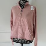 Flirtitude NWT  active jcp misty rose quarter zip sweatshirt hoodie Photo 0