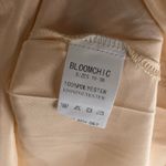 Bloomchic  Plain V Neck Floral Patchwork Blouse Apricot Yellow 18-20 Photo 6