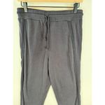 Free People Womens Pants Navy Blue Back Into It Sweatpants Tapered Jogger Medium Photo 3