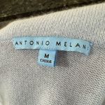 Antonio Melani  Blue Cashmere Off Shoulder Sweater Medium Photo 3