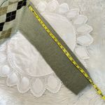 Van Heusen  Lambswool Button Front Argyle Cardigan Sweater Women’s Small Academia Photo 6