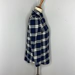 Tuckernuck  Blue Plaid Flannel Button-front Shirt‎ Photo 3