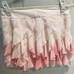 Twenty One Ruffle Skirt Ombre Pink Layered‎ Mini Skirt Party S Size undefined Photo 0