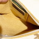 Lara B Tan Soft Leather Tassel Zipper Wristlet Wallet Mirror Photo 1