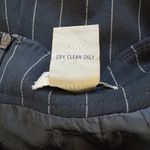 Apostrophe Vintage Y2K  Stretch Black Pinstripe Maxi Skirt Photo 6