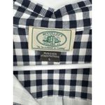 McCulleys Gingham Dress Roll Tab‎ Sleeves Shirt Camp Size Large Photo 3