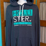 Hollister  Dark Blue Hoodie Sweater Photo 0