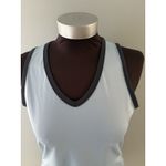 Lucky In Love Shirt Womens L Blue Athletic Racerback Tennis Golf Pickleball Size L Photo 1