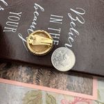 Vintage Gold Textured Clip Photo 4